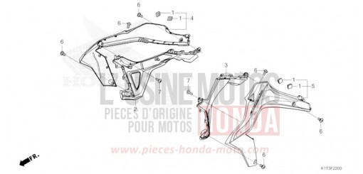 BUSE (CRF300L/LA) CRF300LAM de 2021